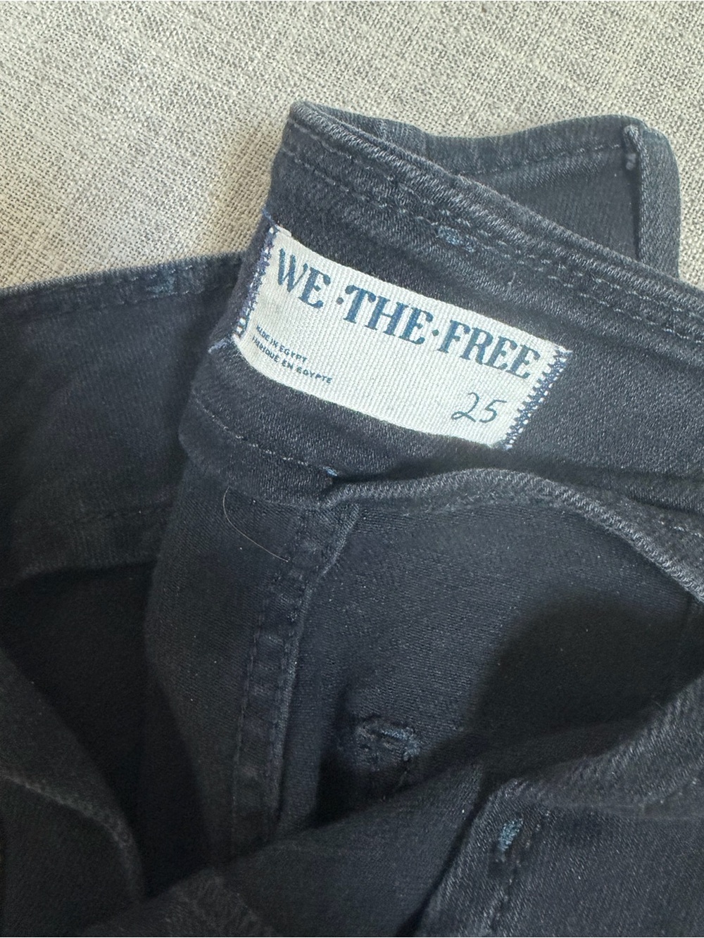 We The Free Black Skinny Jeans